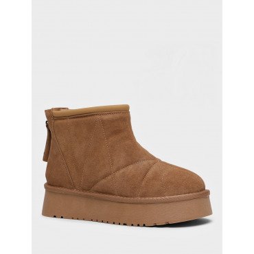 Угги женские, цвет РЫЖИЙ, CI010_07CH-CM CI010_07CH-CM