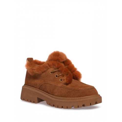 Полуботинки женские, цвет РЫЖИЙ, WN001_03SB-CM "WN001_03SB-CM" 1