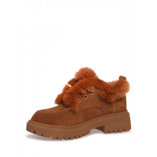 Полуботинки женские, цвет РЫЖИЙ, WN001_03SB-CM "WN001_03SB-CM" 2