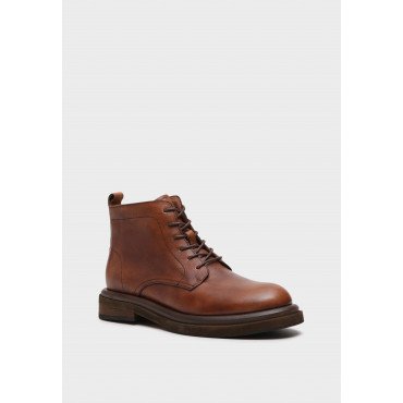 Ботинки мужские, цвет РЫЖИЙ, RM047_01KK-CM RM047_01KK-CM