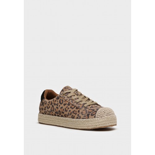 Кеды женские, цвет ЛЕОПАРД, SL036_02CP-LP-V "SL036_02CP-LP-V" 1