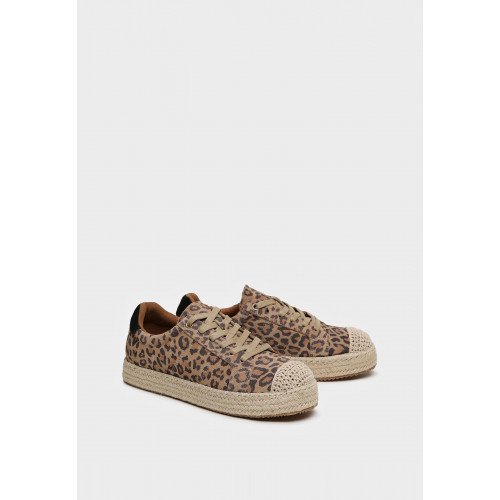 Кеды женские, цвет ЛЕОПАРД, SL036_02CP-LP-V "SL036_02CP-LP-V" 2