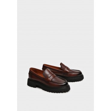 Лоферы женские, цвет КОРИЧНЕВЫЙ, RS136_01KK-BR RS136_01KK-BR 2