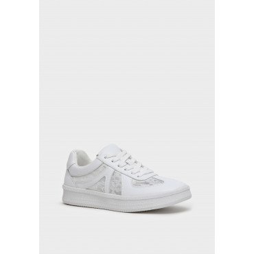 Кеды женские, цвет БЕЛЫЙ, HV205_01_06_SU HV205_01_06_SU