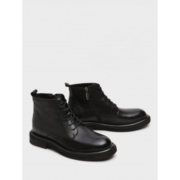 Ботинки мужские, цвет ЧЕРНЫЙ, RM047_01KK-BL RM047_01KK-BL 2