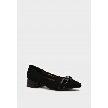 Туфли женские, цвет ЧЕРНЫЙ, LV029_02VP-BL-V LV029_02VP-BL-V