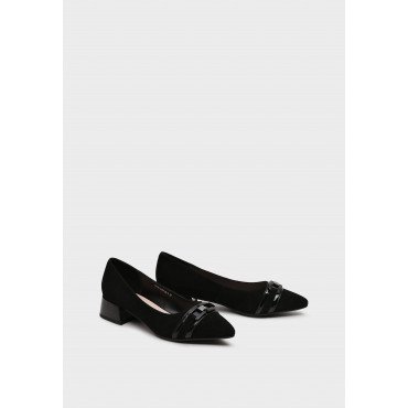 Туфли женские, цвет ЧЕРНЫЙ, LV029_02VP-BL-V LV029_02VP-BL-V 2