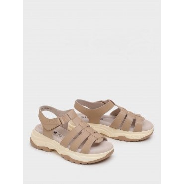 Сандалии женские, цвет БЕЖЕВЫЙ, MZ009_01SK-BG MZ009_01SK-BG 2